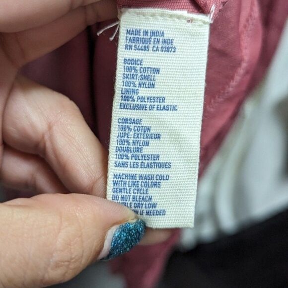 Pink Small Polka Dot Lace Mini Dress Coquette Balletcore Fairycore AE - Picture 8 of 8